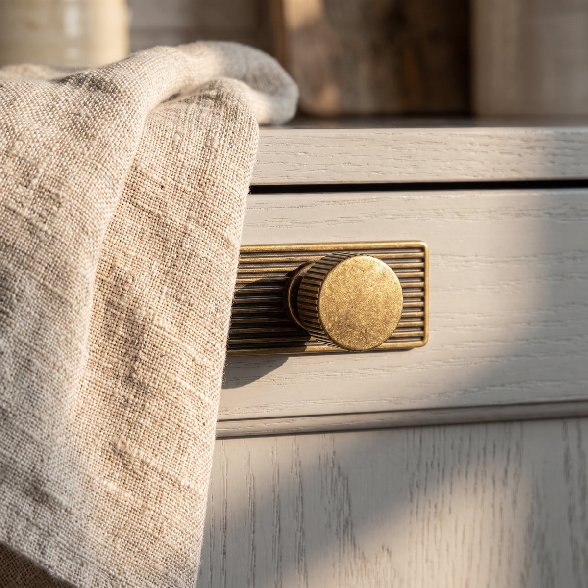 6 Pack Knurled Zinc Alloy Cabinet Knob with Assorted Decorative Backplates, Drawer Single Hole Knob