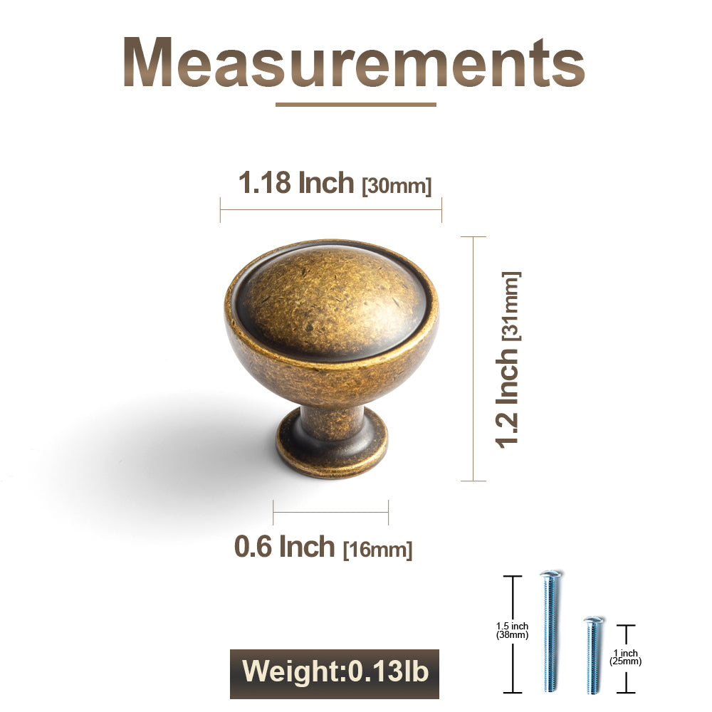 Goblet Shaped Zinc Alloy Cabinet Knobs, Vintage Wine Cup Round Drawer Knob for Kitchen Cabinet