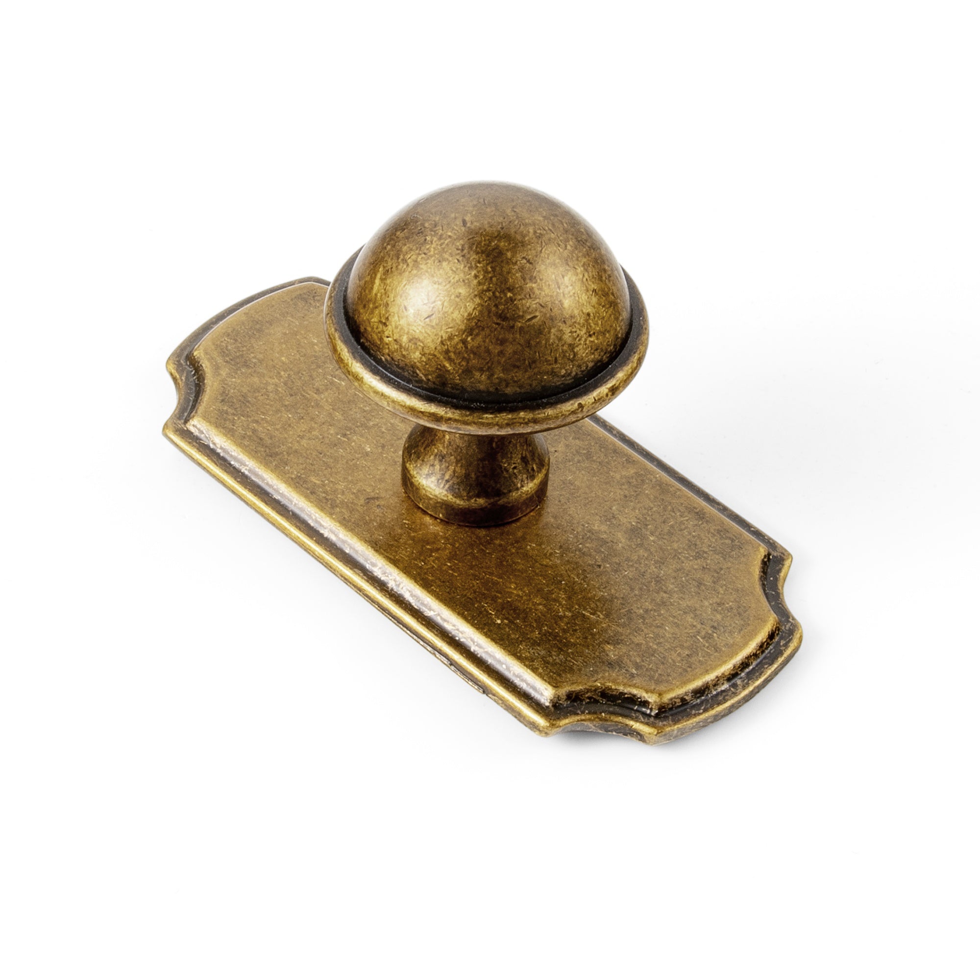 Mushroom Dome Zinc Alloy Cabinet Knobs, Classic Bulb Round Drawer Knob for Vanity Furniture Hardware