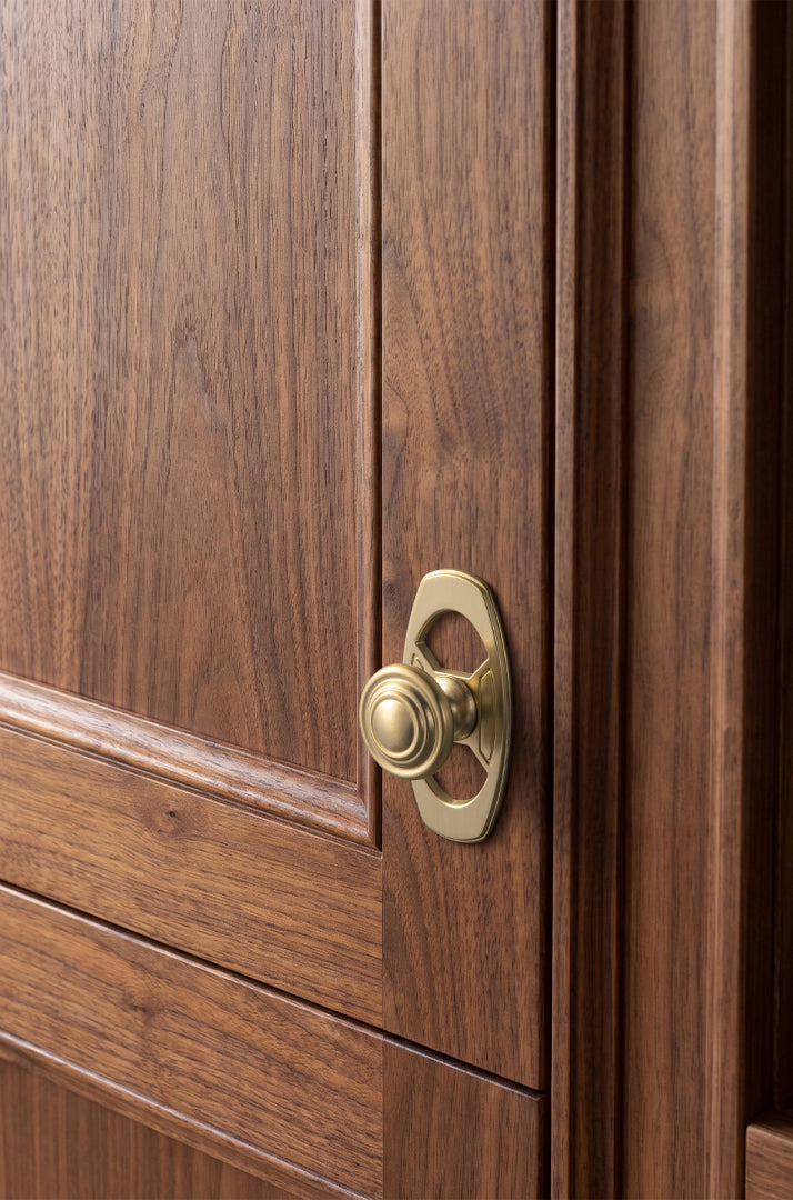 Retro Zinc Alloy Cabinet Knobs with Spacer Single Hole Affordable Luxury Cabinet Hardware