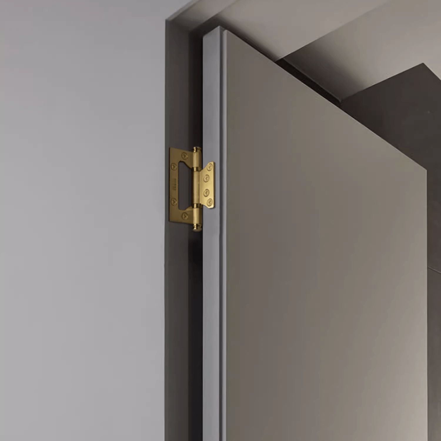TONA 4 Inch Copper Door Hinge Brass Thick Hinge Interior Bedroom Door Hardware