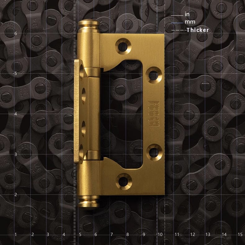 TONA 4 Inch Copper Door Hinge Brass Thick Hinge Interior Bedroom Door Hardware