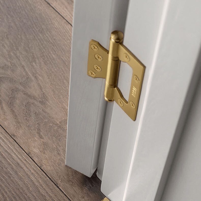 TONA 4 Inch Copper Door Hinge Brass Thick Hinge Interior Bedroom Door Hardware
