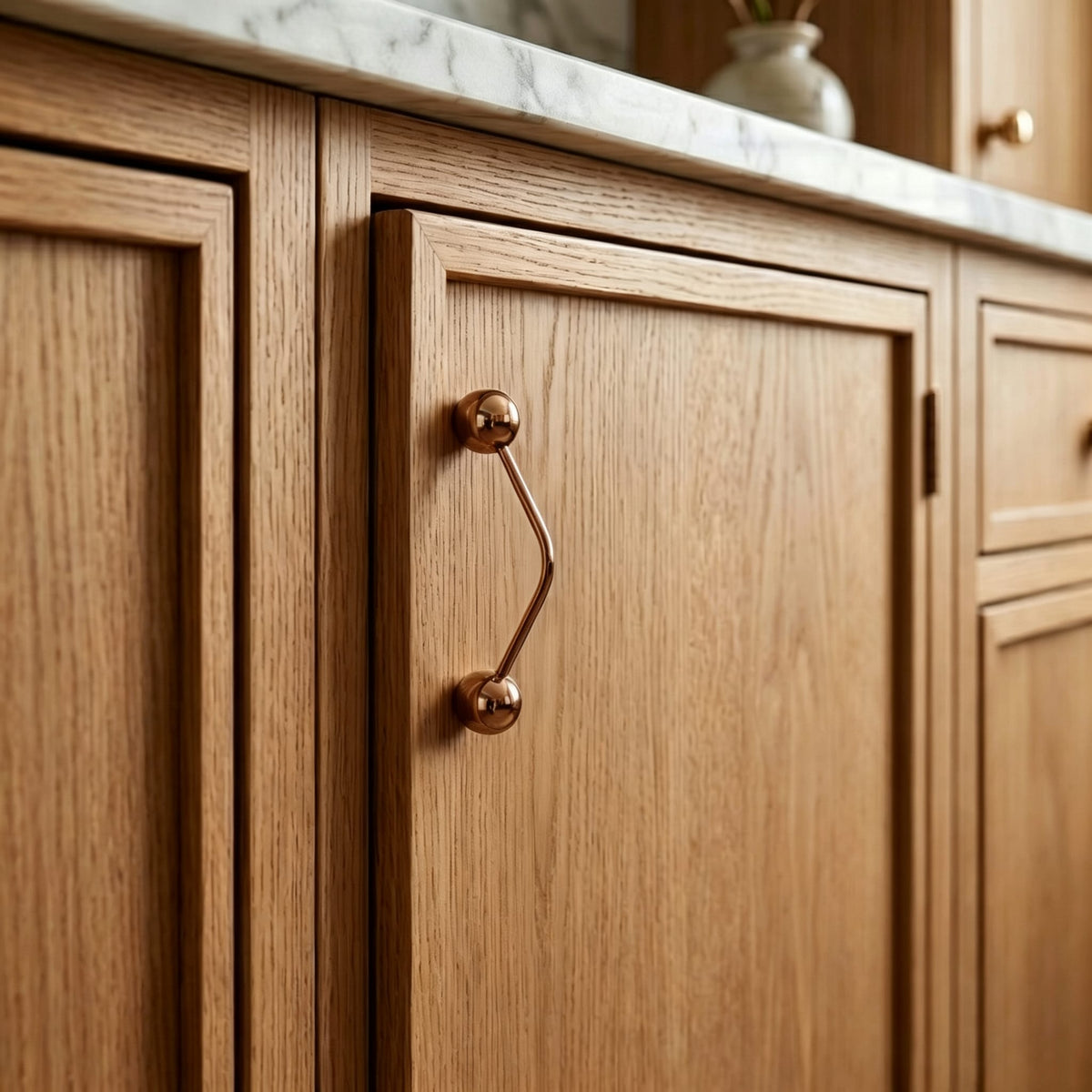 TONA Creative Brass Furniture Handle Novelty Cabinet Bar Pulls European Minimalist Handle