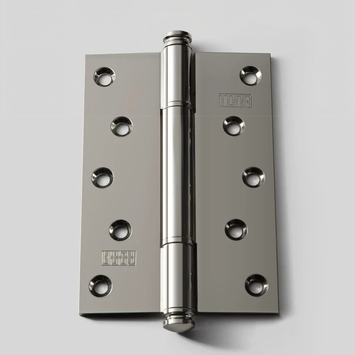 TONA Titanium Silver / Flat Hinge / 1 Pcs 5 Inch Copper Door Hinge Titanium Silver Thick Hinge Interior Bedroom Door Hardware