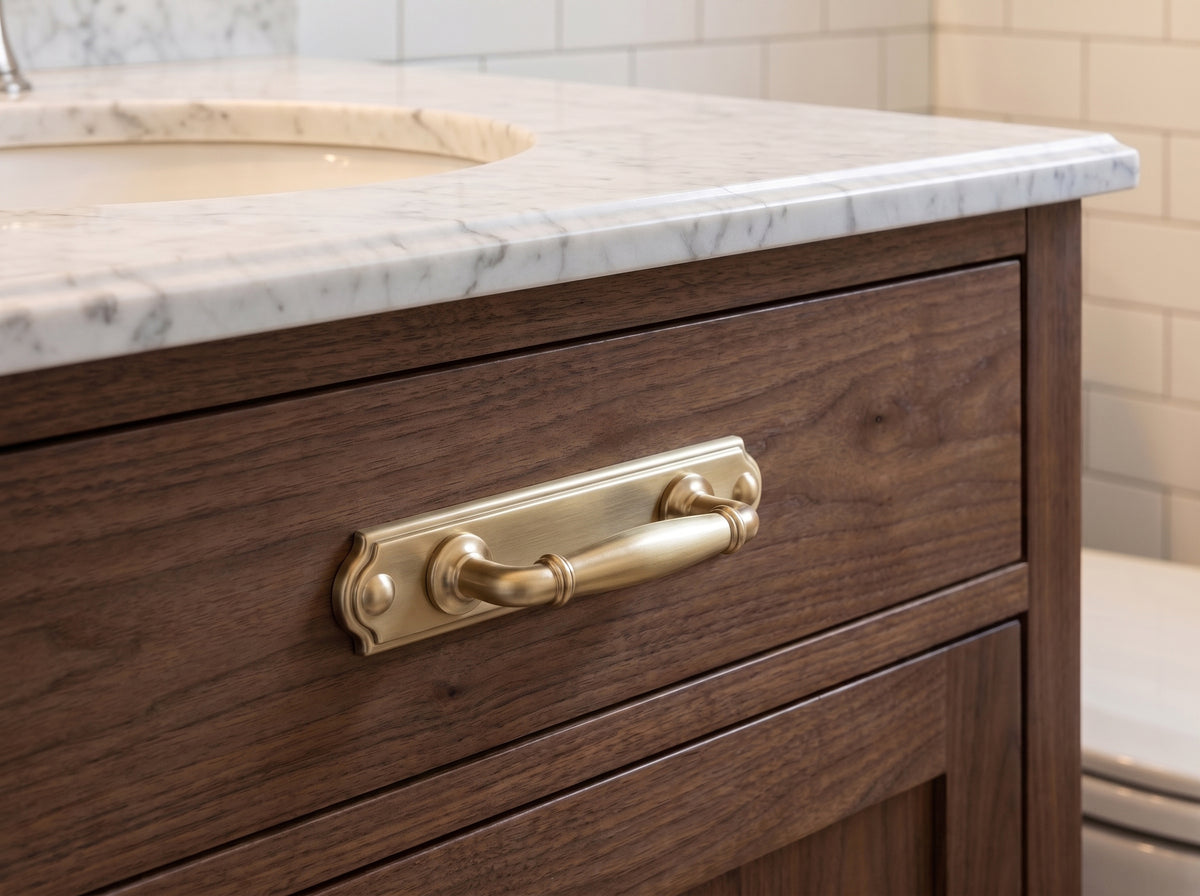 Decorative Cabinet Pulls with Eye-Catching Geometric & Curved Silhouettes