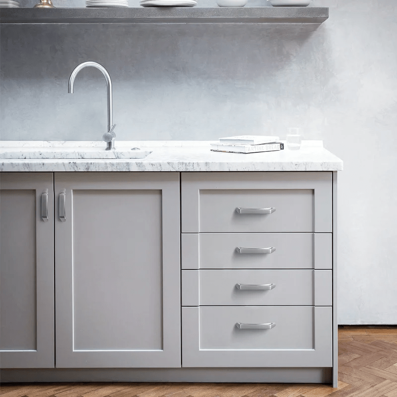 Goo-Ki No-fingerprint Wardrobe Pulls Modern Unique Hollow Knobs Cabinet Pulls 6 Pack