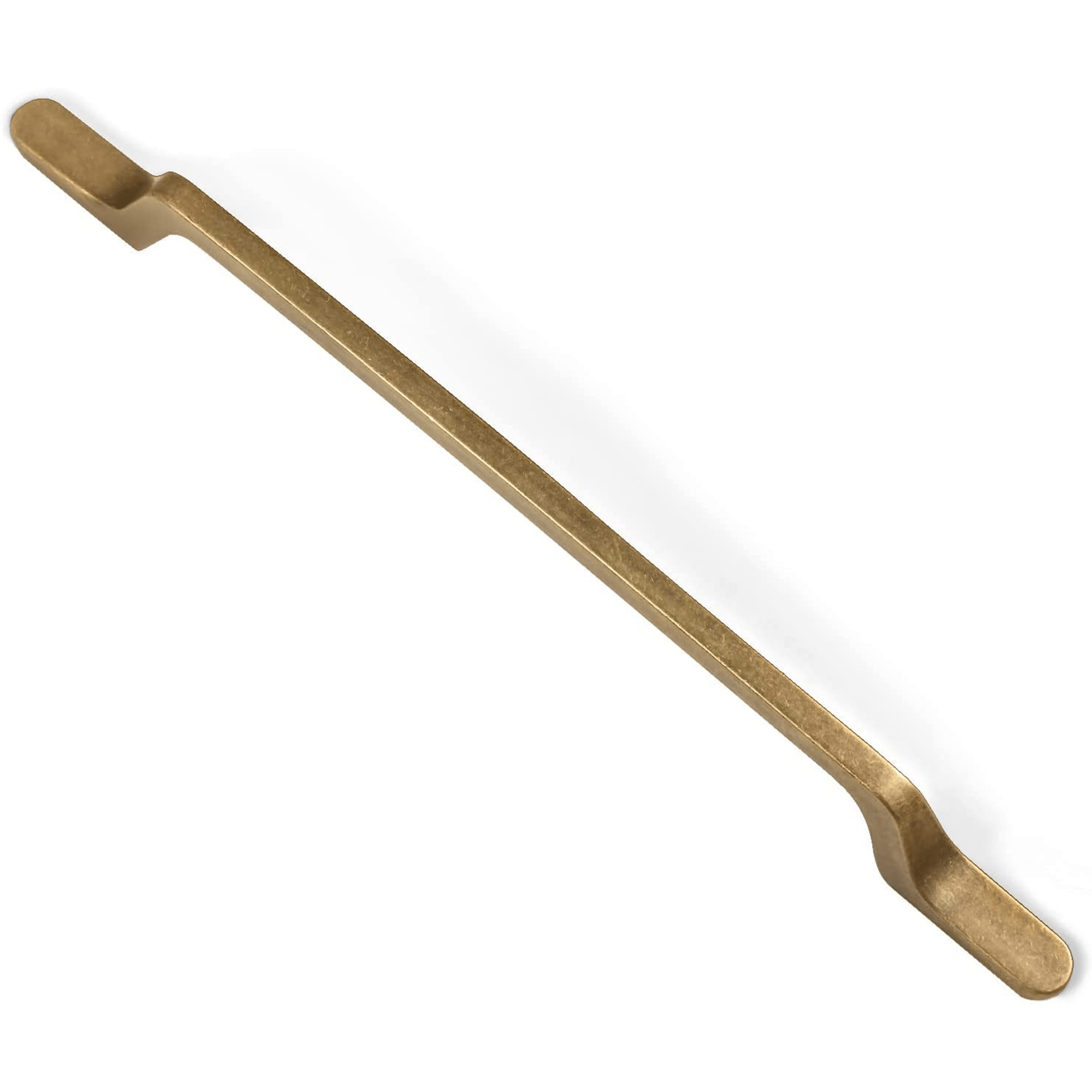 Goo-Ki Antique Brass / 7.6'' Hole center European Style Retro Brass Drawer Pulls for Dresser Cupboard Vintage Bronze Bar Pulls 6 Pack
