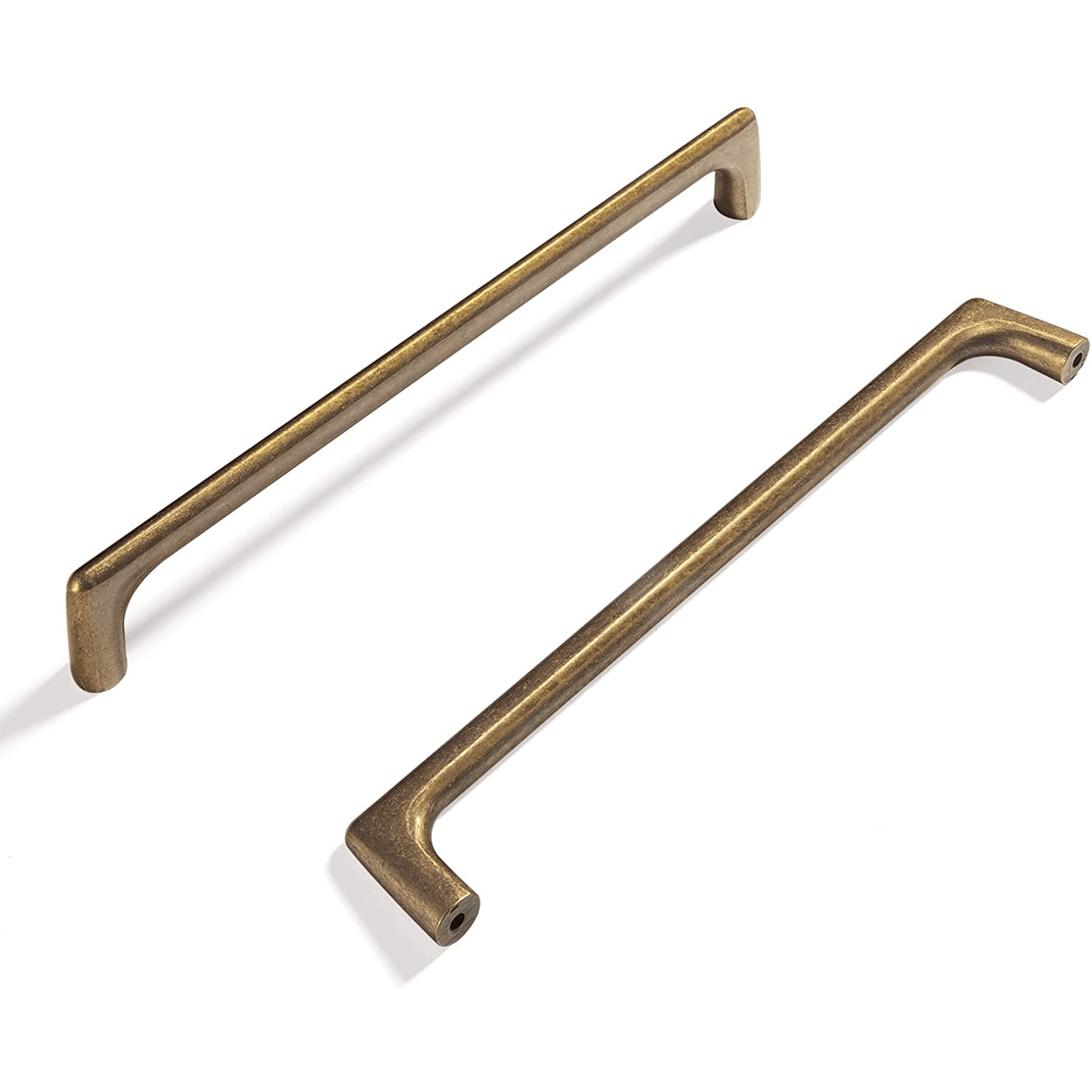 Goo-Ki Antique Brass / 7.6'' HOLE CENTER Modern Cabinet Pull Luxurious Drawer Wardrobe Pulls Kitchen 6 Pack