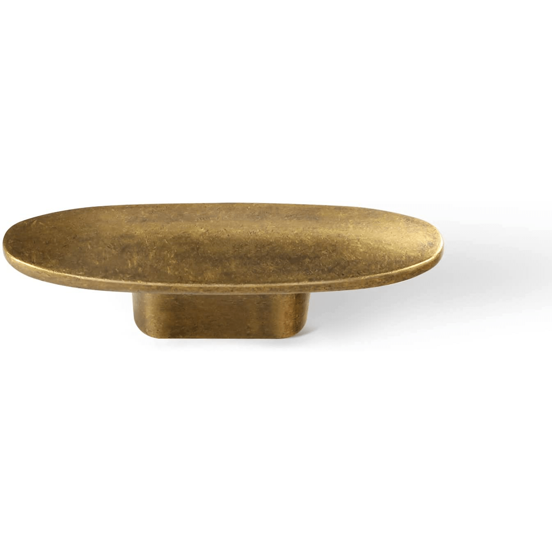 Goo-Ki Antique Brass / Knob European Style Retro Brass Drawer Pulls for Dresser Cupboard Vintage Bronze Bar Pulls 6 Pack
