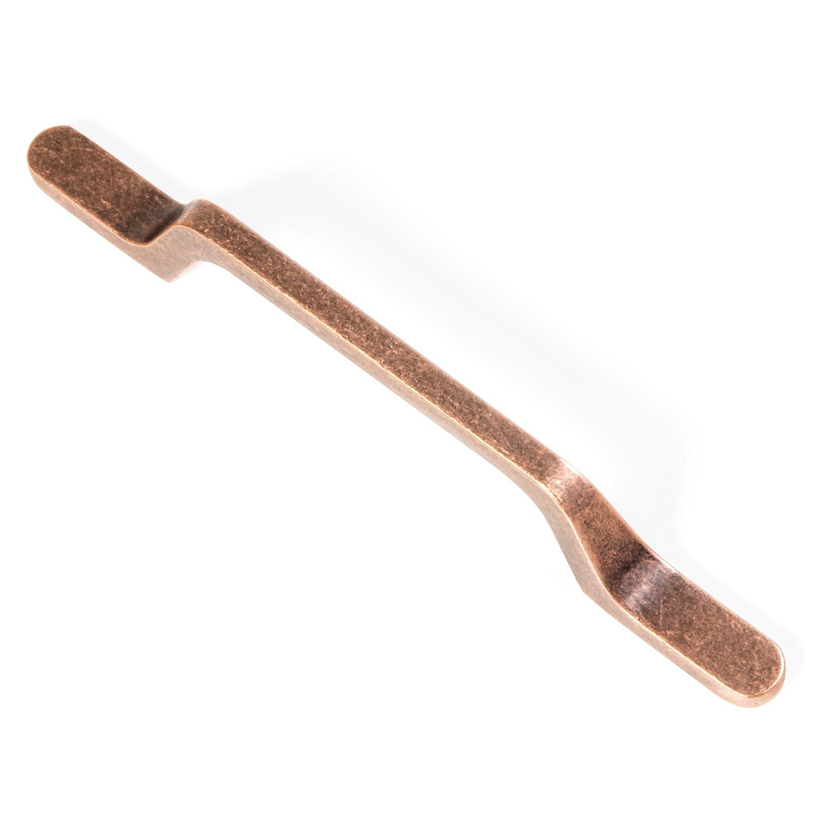 Goo-Ki Antique Copper / 3.8'' Hole center European Style Retro Brass Drawer Pulls for Dresser Cupboard Vintage Bronze Bar Pulls 6 Pack