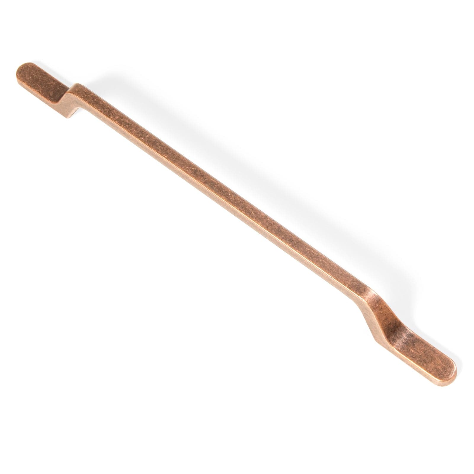 Goo-Ki Antique Copper / 7.6'' Hole center European Style Retro Brass Drawer Pulls for Dresser Cupboard Vintage Bronze Bar Pulls 6 Pack