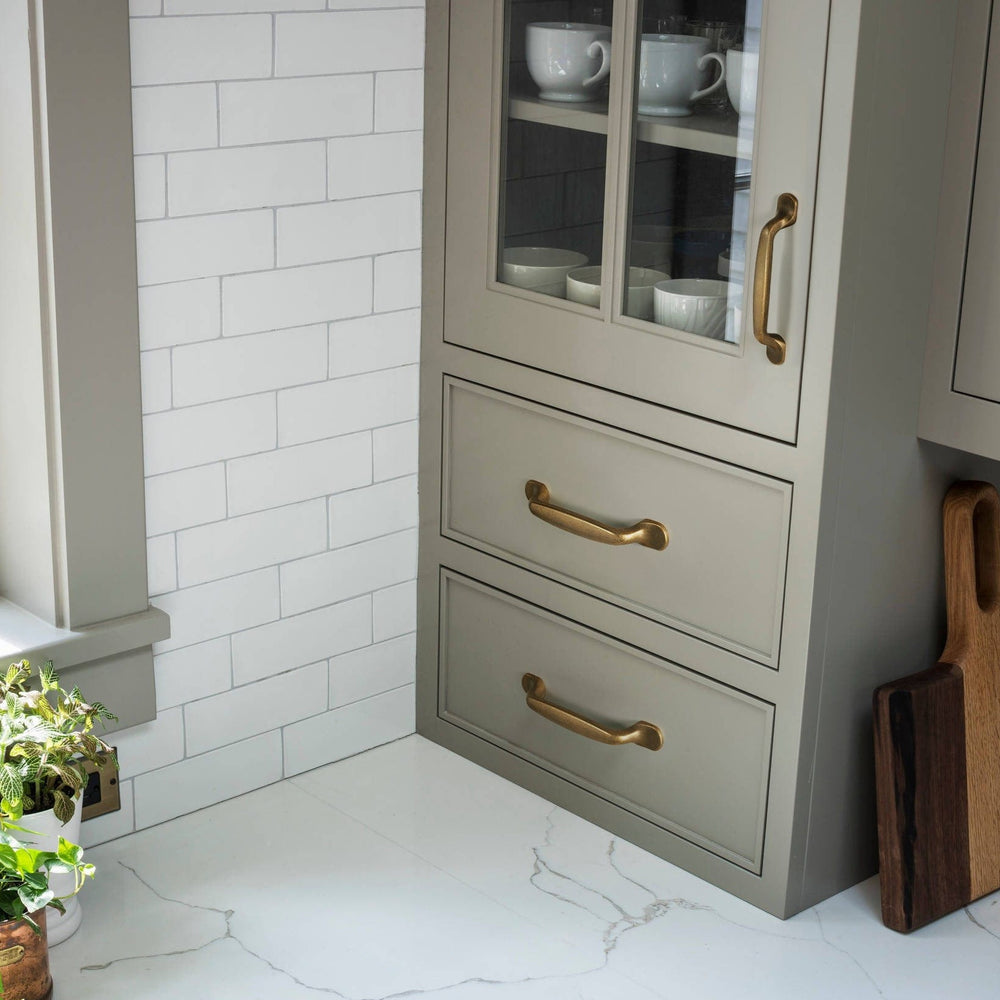 Mid-Century Modern Arch Cabinet Pulls