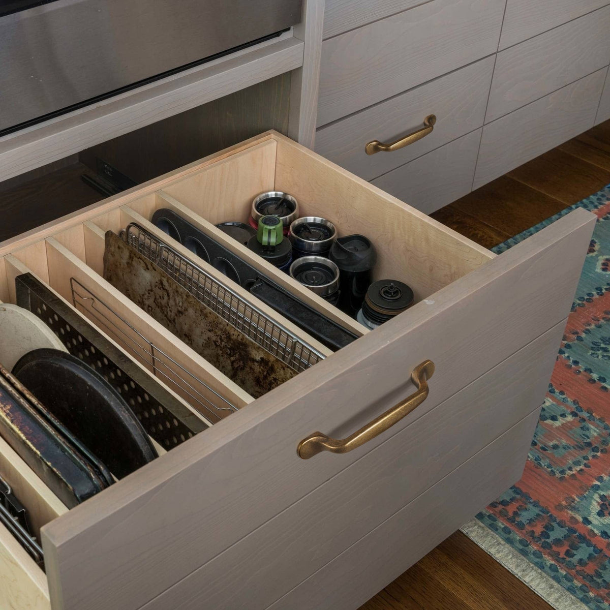Mid-Century Modern Arch Cabinet Pulls
