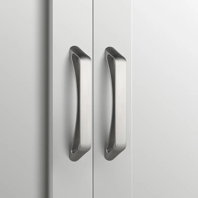 Goo-Ki No-fingerprint Wardrobe Pulls Modern Unique Hollow Knobs Cabinet Pulls 6 Pack