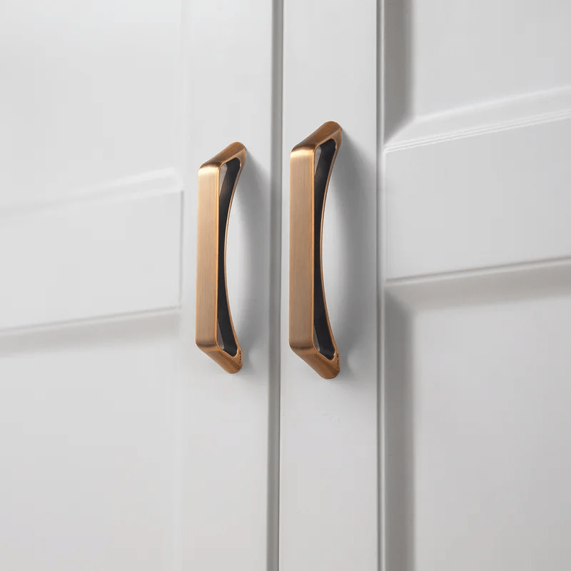 Goo-Ki No-fingerprint Wardrobe Pulls Modern Unique Hollow Knobs Cabinet Pulls 6 Pack