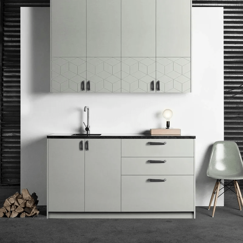 Goo-Ki No-fingerprint Wardrobe Pulls Modern Unique Hollow Knobs Cabinet Pulls 6 Pack