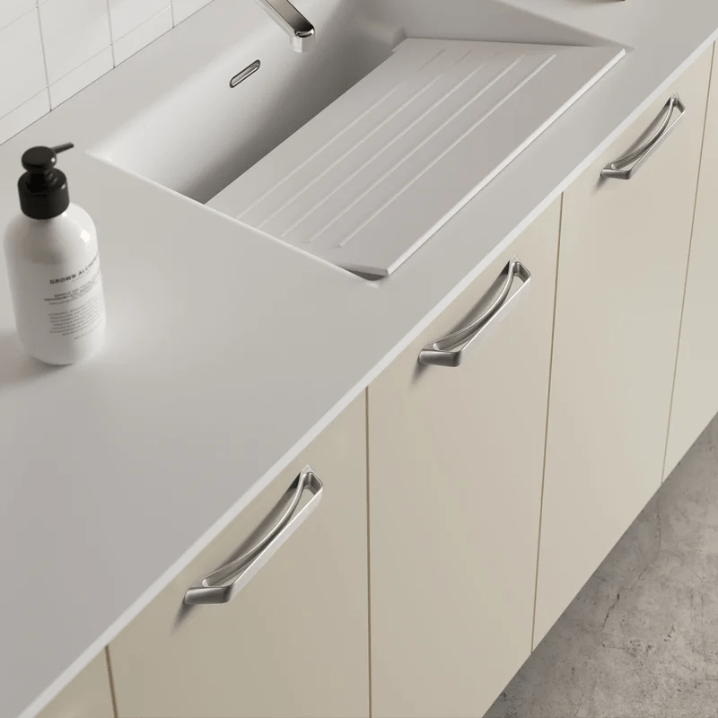 Goo-Ki No-fingerprint Wardrobe Pulls Modern Unique Hollow Knobs Cabinet Pulls 6 Pack