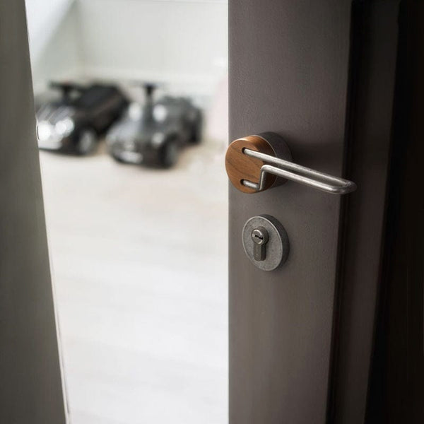 Original Design Black Walnut Retro Door Lock